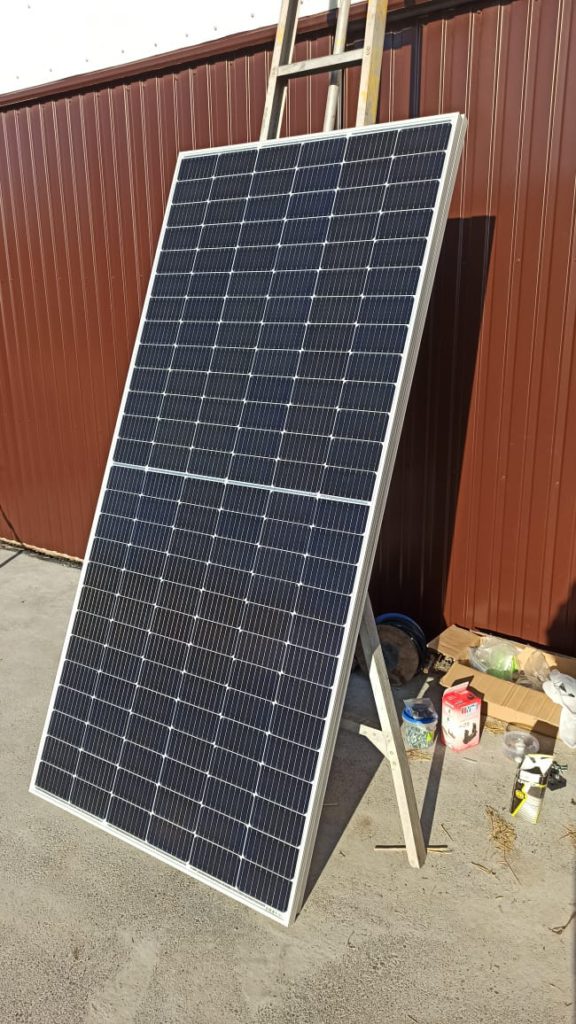 Гибридная солнечная электростанция 5 кВт в Ростовской области
