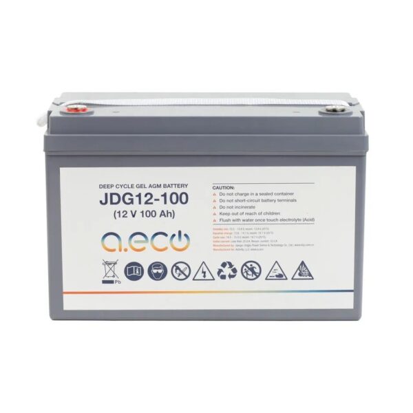 JDG-12-100 гелевый аккумулятор A.ECO
